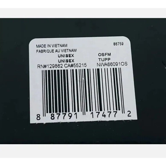 NIKE Fleece NECK WARMER Unisex Men's Scarf Gaiter Black One Size NEW - Picture 4 of 5